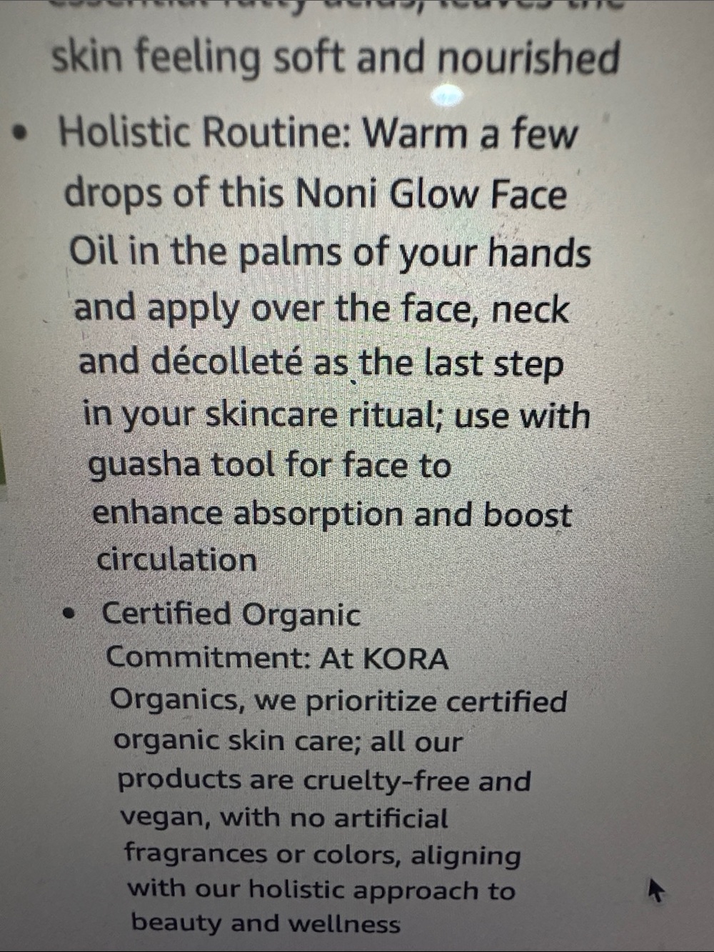 KORA Organics Noni Glow Face Oil — Nourishing Facial Oil, new, organic - Picture 11 of 14